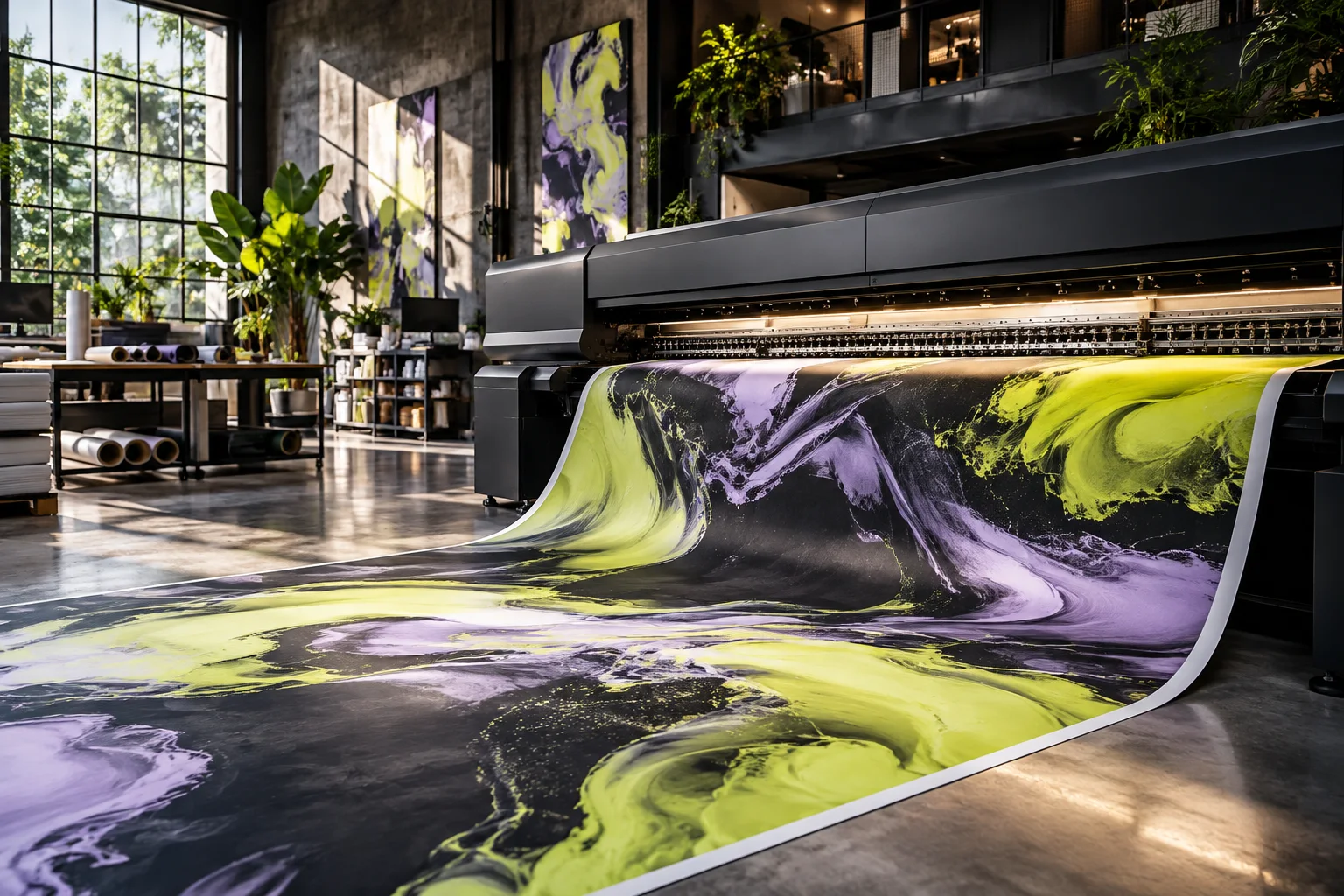 Banners and display print